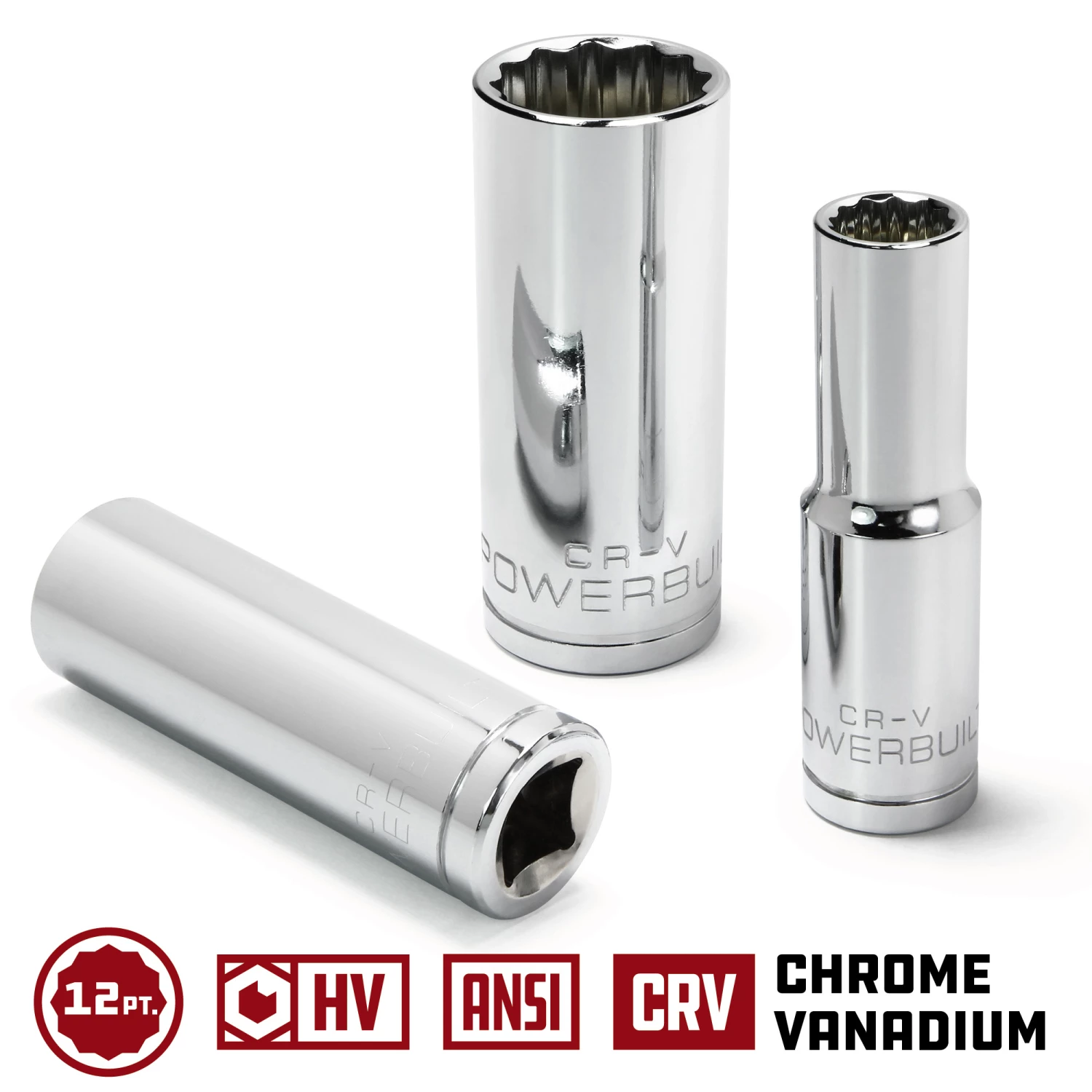 Wholesale ๐ฅฐ Powerbuilt 1/2 in. Drive x 1 in. 12 Point Deep Socket - 940138 ๐ - Image 2