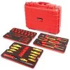 Best Sale ❤️ Powerbuilt 50 Piece Master VDE Electrical Tool Set with Case - 240259 ✔️