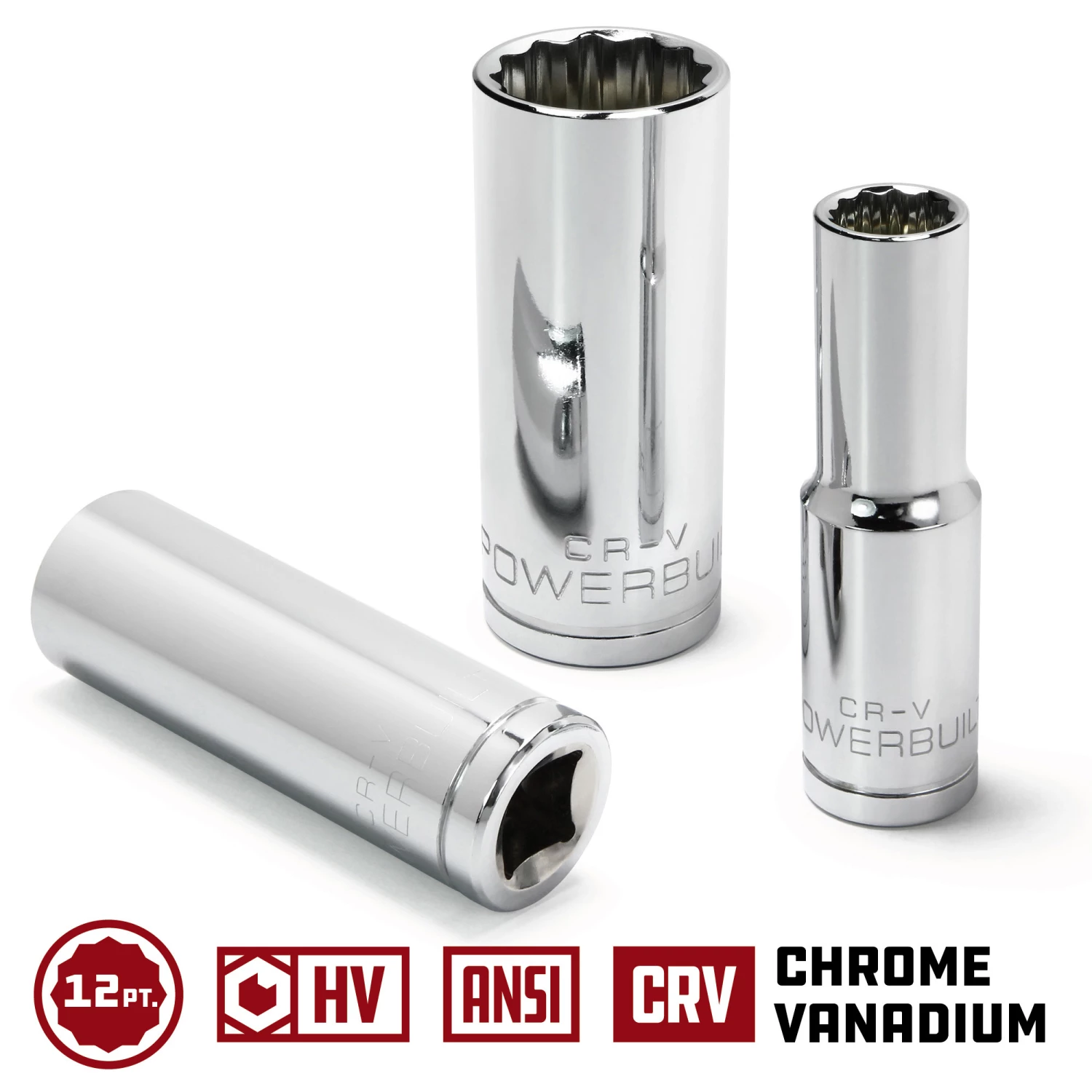 Flash Sale ๐ฅฐ Powerbuilt 3/8 in. Drive x 14mm 12 Point Metric Deep Socket - 940064 ๐ - Image 2