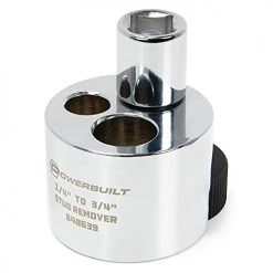 Cheap 🔔 Powerbuilt 648639 1/4" to 3/4" Stud Extractor,Silver 🧨