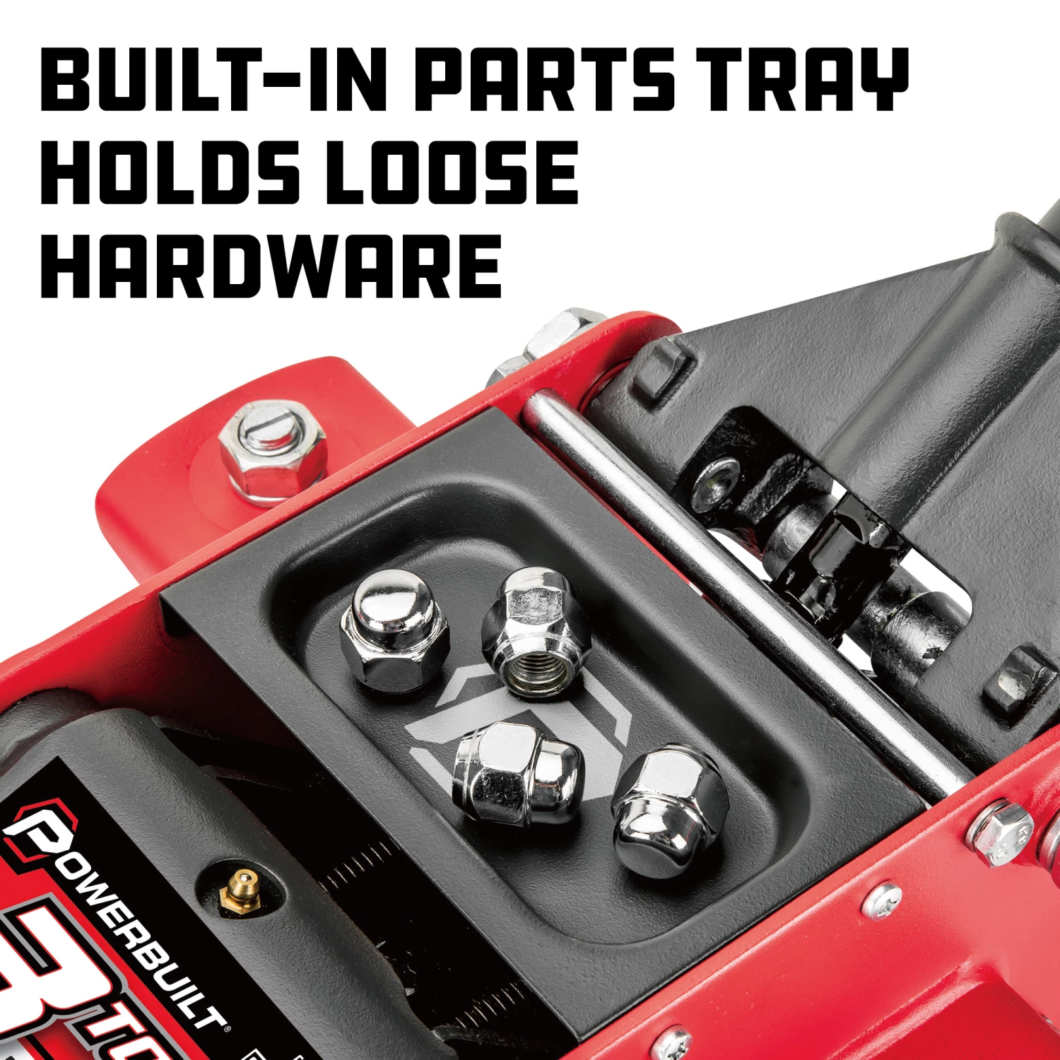 Best Pirce ✨ Powerbuilt 3 Ton Garage Jack, Dual Piston Pump Lift Range from 4-3/4" to 18" 😀 - Image 4