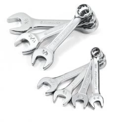 Buy ๐ Powerbuilt 7 Piece SAE Stubby Combination ๐ง Wrench Set - 640203 ๐