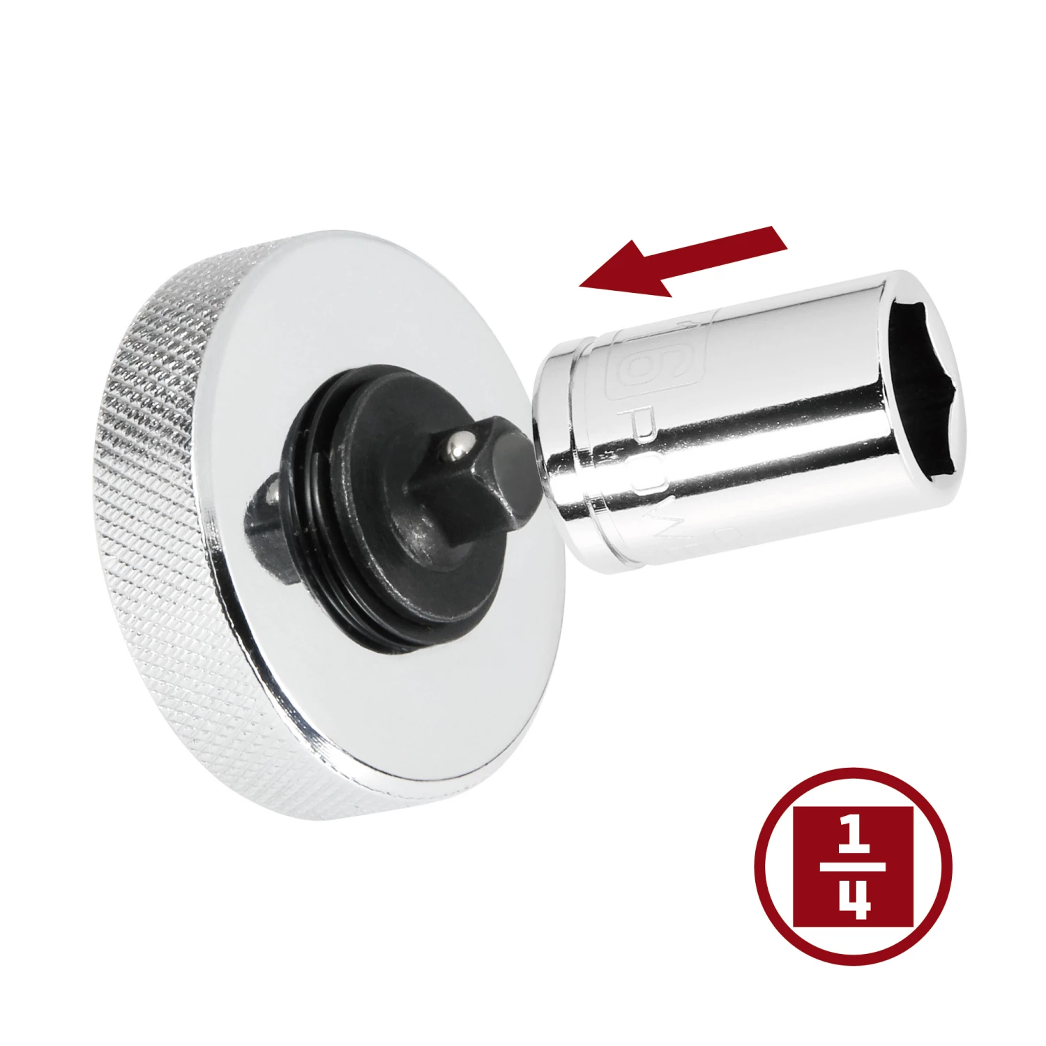 Brand new ✨ Powerbuilt 1/4 Inch Drive 72 Tooth Finger Ratchet - 640501 ❤️ - Image 3