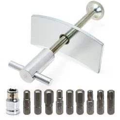 Best Sale 🥰 Powerbuilt 12 Pc. Drum Brake Repair Kit, Disc Brake Pad Spreader - 640592 ⌛