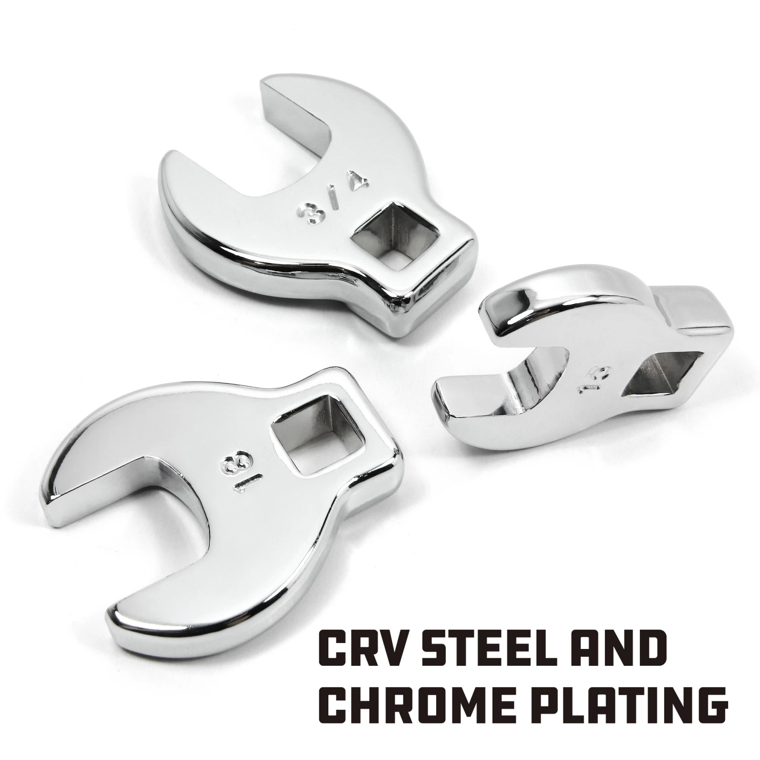 Brand new 👍 Powerbuilt 10 Piece 3/8 Inch Drive SAE and Metric Crowfoot 🔧 Wrench Set - 640830 ⭐ - Image 4