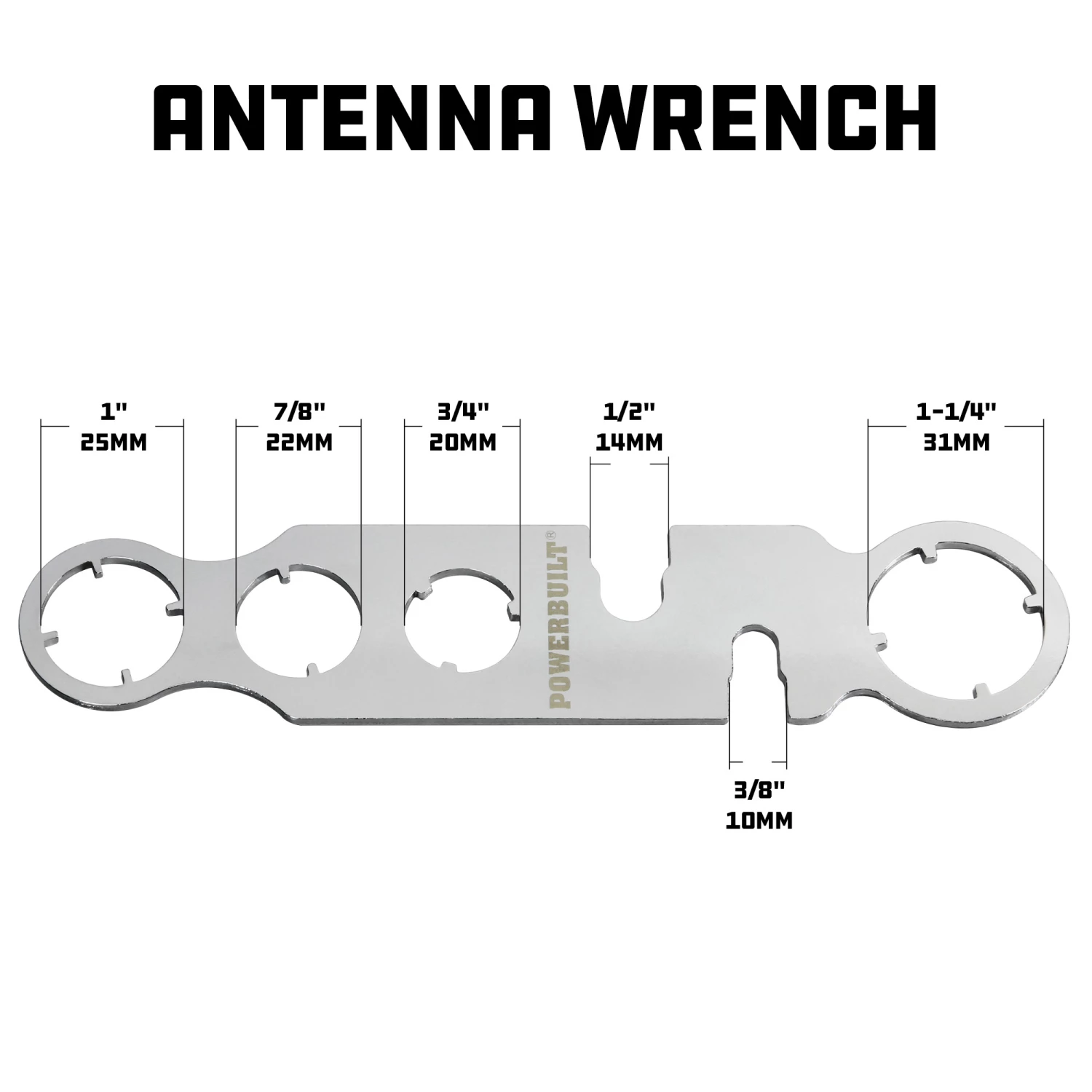 Wholesale 🔔 Powerbuilt Antenna 🔧 Wrench - 640922 👍 - Image 2