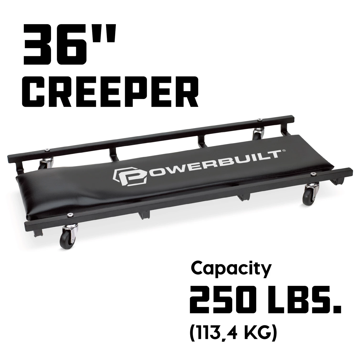 Promo โ Powerbuilt 36 Inch Floor Creeper - 640940 ๐ฏ - Image 2