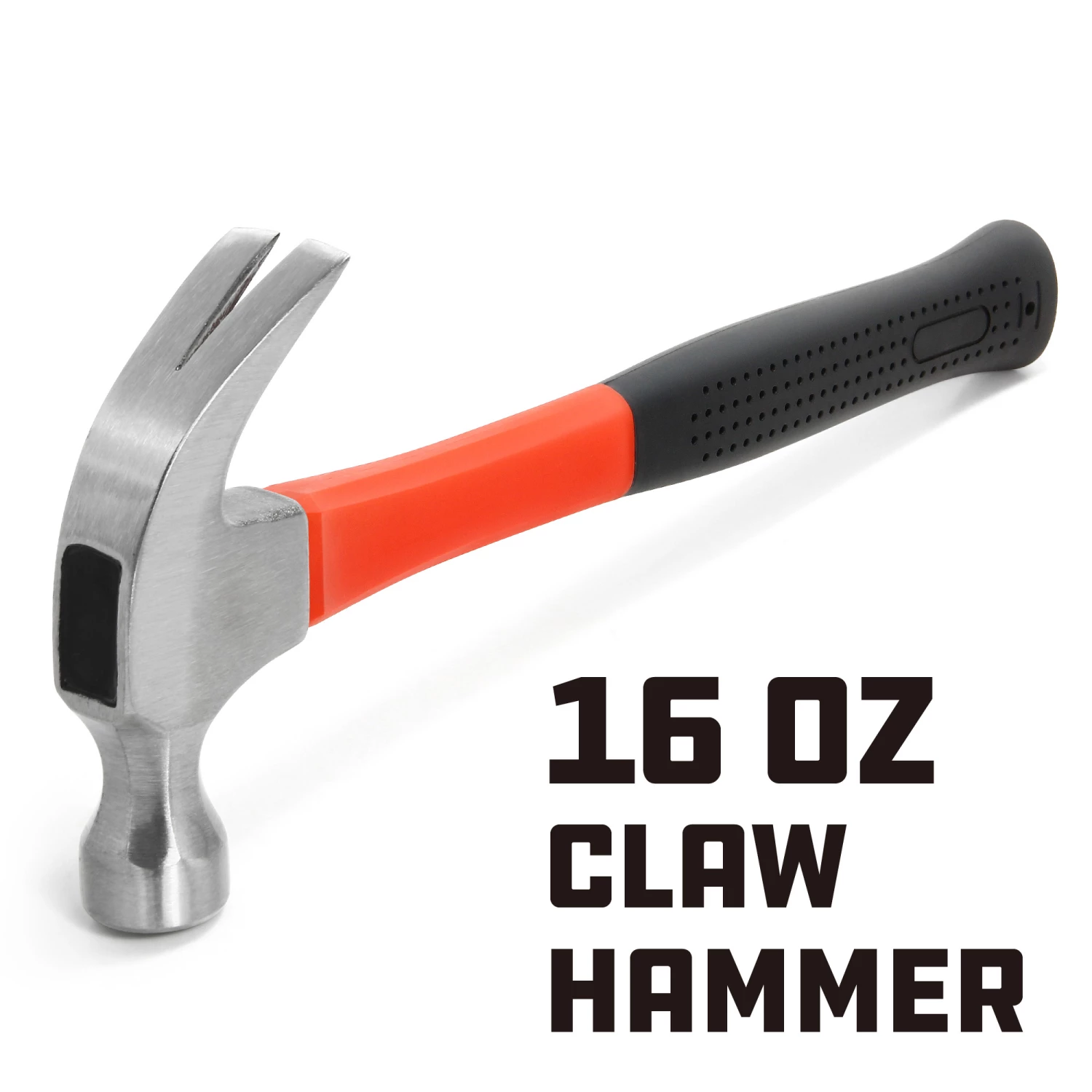 Cheapest ⌛ Powerbuilt 16 oz. Claw 🔨 Hammer With Fiberglass Handle - 640948 💯 - Image 2