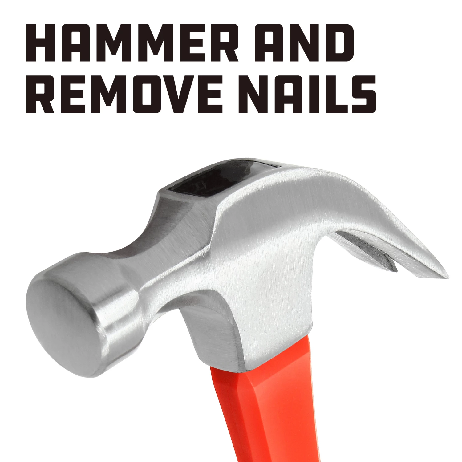 Cheapest ⌛ Powerbuilt 16 oz. Claw 🔨 Hammer With Fiberglass Handle - 640948 💯 - Image 4