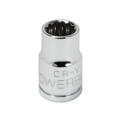 Deals 😍 Powerbuilt 3/8 Inch Drive x 7/16 Inch 12 Point Shallow Socket - 641003 😀