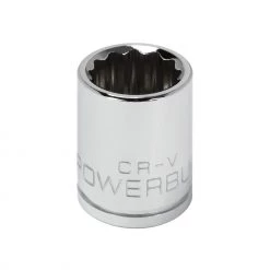 Buy 😍 Powerbuilt 3/8 Inch Drive x 5/8 Inch 12 Point Shallow Socket - 641006 ⭐