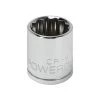 Outlet 🤩 Powerbuilt 3/8 Inch Drive x 11/16 Inch 12 Point Shallow Socket - 641007 🎉