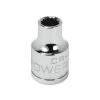 Flash Sale 🤩 Powerbuilt 3/8 Inch Drive x 7 MM 12 Point Shallow Socket - 641012 🔥