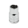 Best Sale 🌟 Powerbuilt 3/8 Inch Drive x 10 MM 12 Point Shallow Socket - 641015 😉