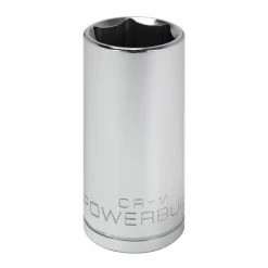 Buy ๐ Powerbuilt 3/8 Inch Drive x 7/8 Inch 6 Point Deep Socket - 641208 ๐