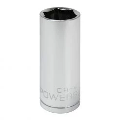 Cheap 😀 Powerbuilt 3/8 Inch Drive x 19 MM 6 Point Deep Socket - 641219 🧨