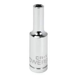 Best deal 🌟 Powerbuilt 3/8 Inch Drive x 6 MM 6 Point Deep Socket - 641224 ❤️