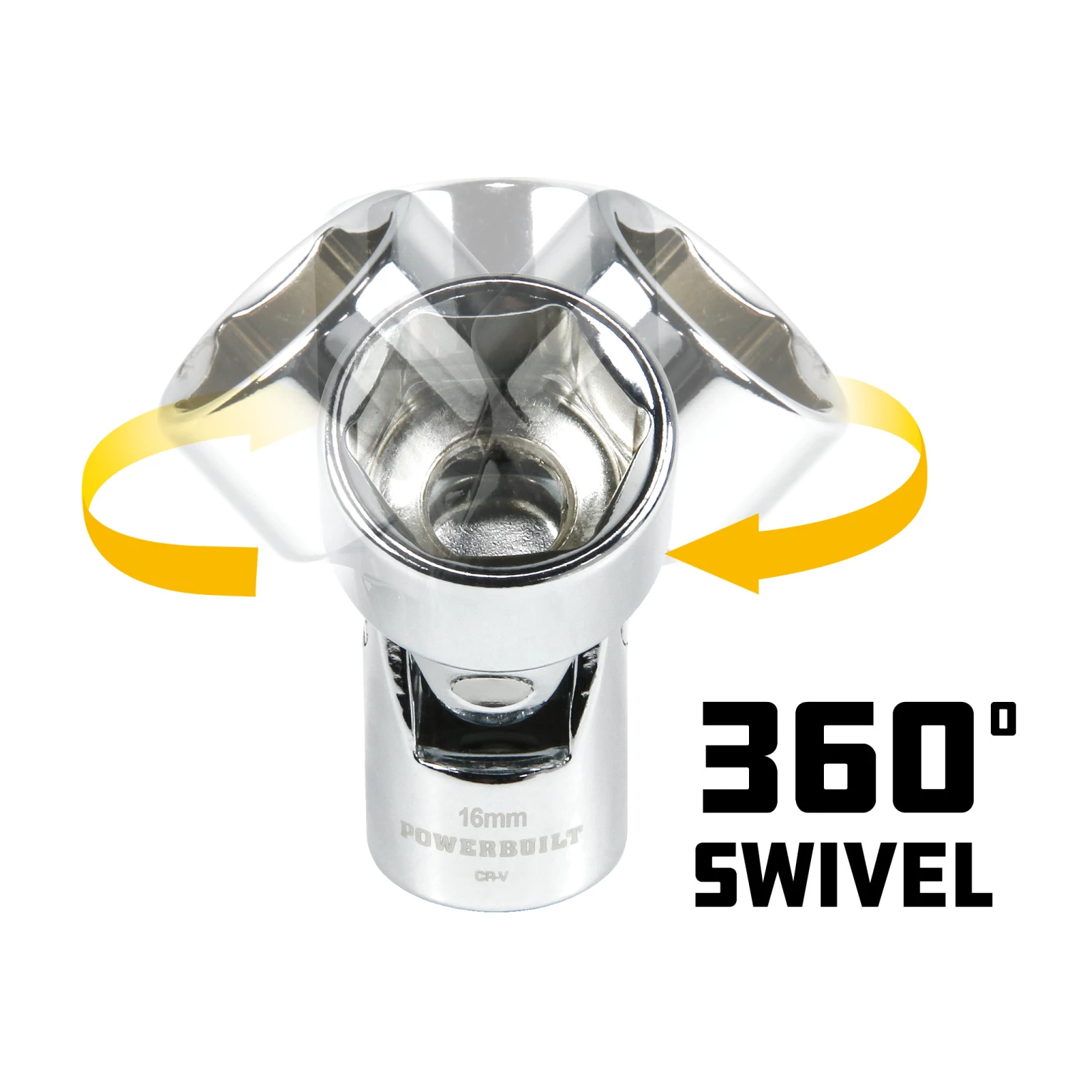 Hot Sale ✔️ Powerbuilt 10 Piece 3/8 Inch Drive Metric Universal 6 Point Socket Set - 641715 ✔️ - Image 3