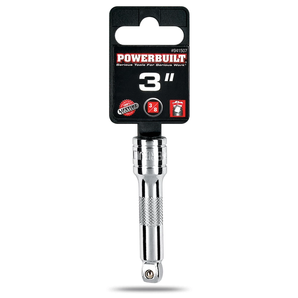 Promo 😀 Powerbuilt 3/8 Inch Drive 3 Inch Wobble Extension - 641744 ❤️ - Image 6