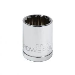 Buy ✔️ Powerbuilt 1/2 Inch Drive x 7/8 Inch 12 Point Shallow Socket - 642005 ✔️