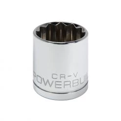 Best Sale ๐คฉ Powerbuilt 1/2 Inch Drive x 1-1/16 Inch 12 Point Shallow Socket - 642008 ๐