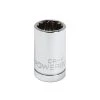Outlet ⌛ Powerbuilt 1/2 Inch Drive x 15 MM 12 Point Shallow Socket - 642013 💯