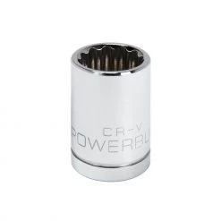 Flash Sale 🔔 Powerbuilt 1/2 Inch Drive x 18 MM 12 Point Shallow Socket - 642016 ❤️