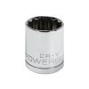 Flash Sale ✨ Powerbuilt 1/2 Inch Drive x 26 MM 12 Point Shallow Socket - 642023 🌟
