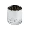 New 🌟 Powerbuilt 1/2 Inch Drive x 32 MM 12 Point Shallow Socket - 642025 🛒