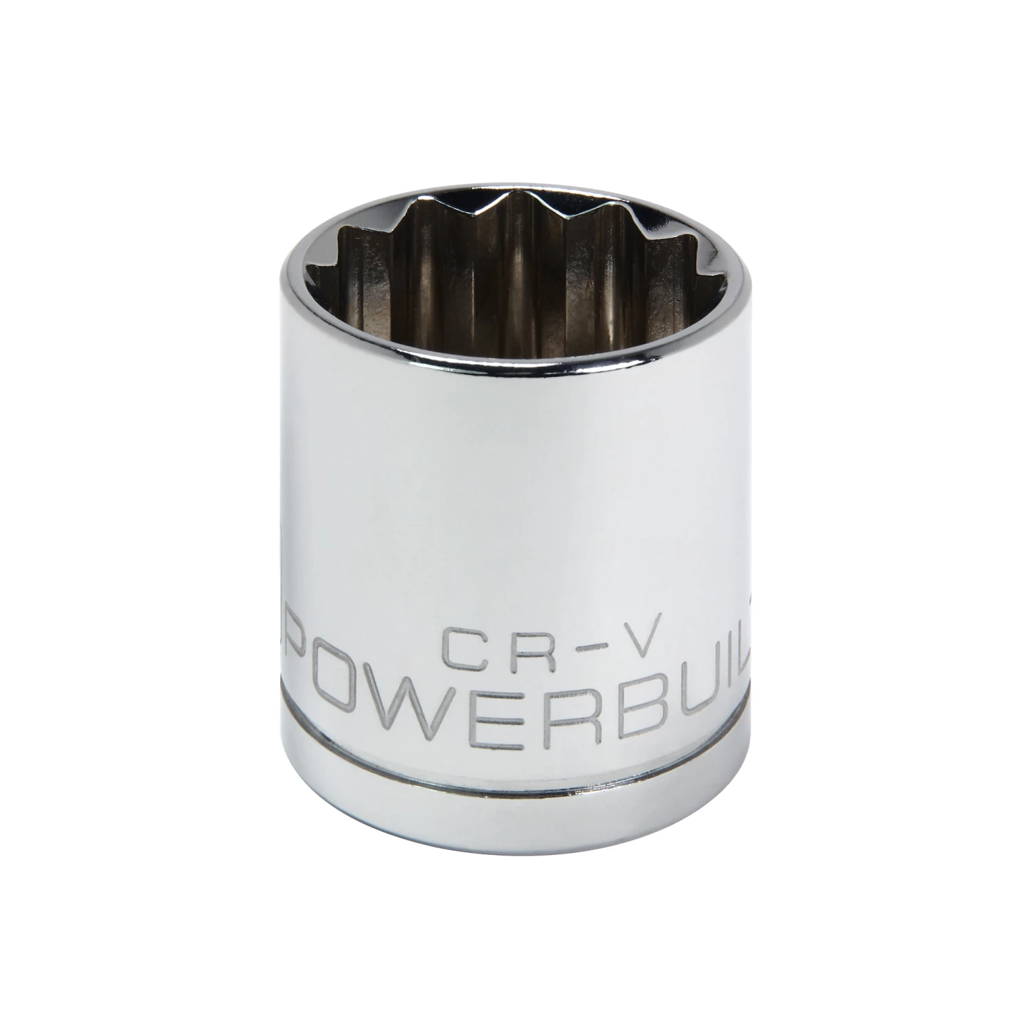 Outlet ⌛ Powerbuilt 1/2 Inch Drive x 27 MM 12 Point Shallow Socket - 642034 🔔