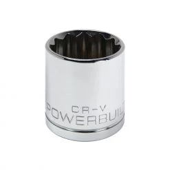 Hot Sale 👍 Powerbuilt 1/2 Inch Drive x 29 MM 12 Point Shallow Socket - 642035 💯