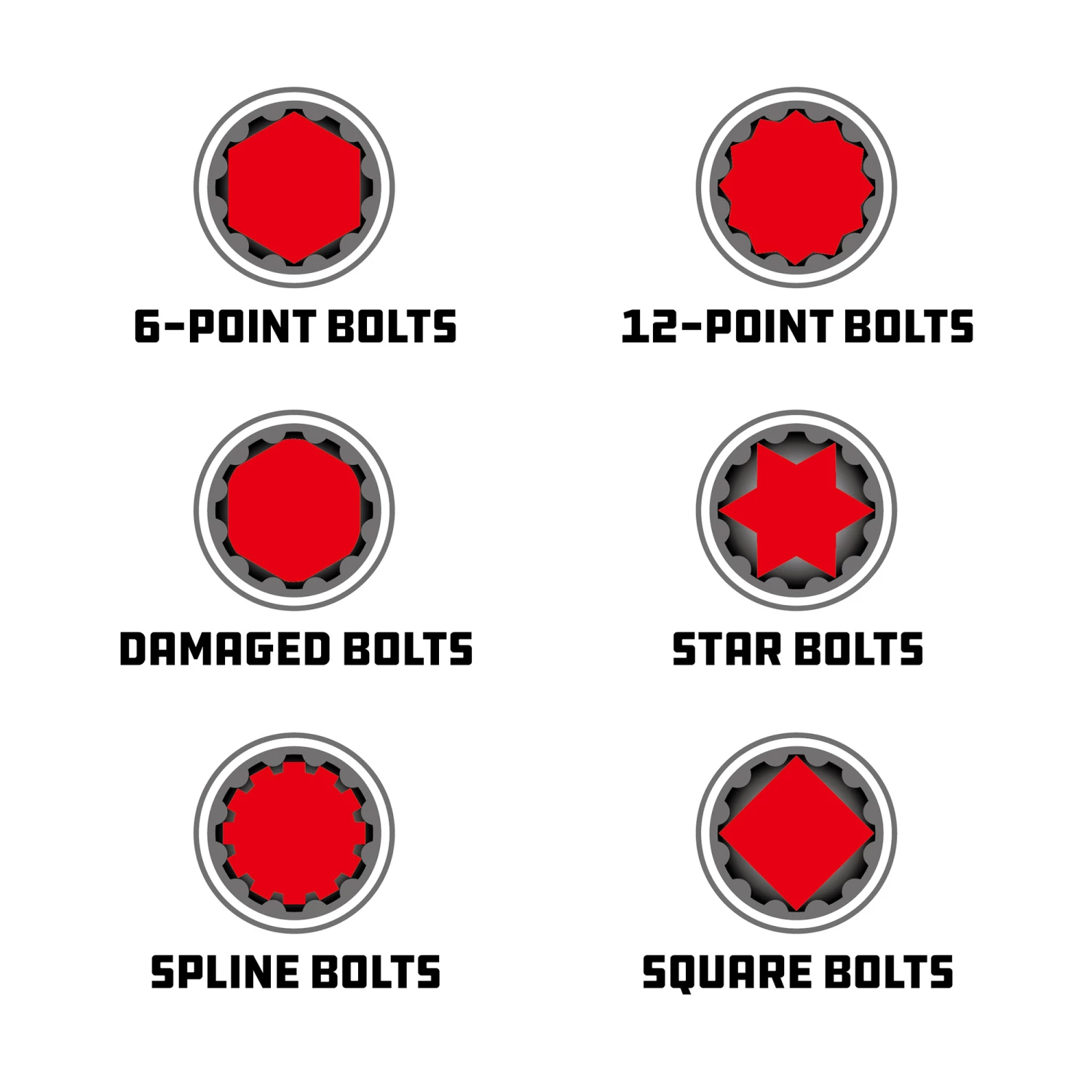 Best Pirce 😀 Powerbuilt 7 Piece 3/8 Inch Drive Universal Socket Set with Tray - 642054 😉 - Image 2