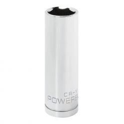 Best deal 🧨 Powerbuilt 1/2 Inch Drive x 11/16 Inch 6 Point Deep Socket - 642202 🎁