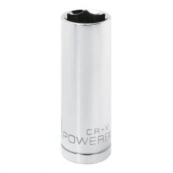 Wholesale โญ Powerbuilt 1/2 Inch Drive x 19 MM 6 Point Deep Socket - 642213 ๐