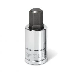 Promo 🎉 Powerbuilt 1/2 Inch Drive x 12MM Hex Bit Socket - 642276 ✨