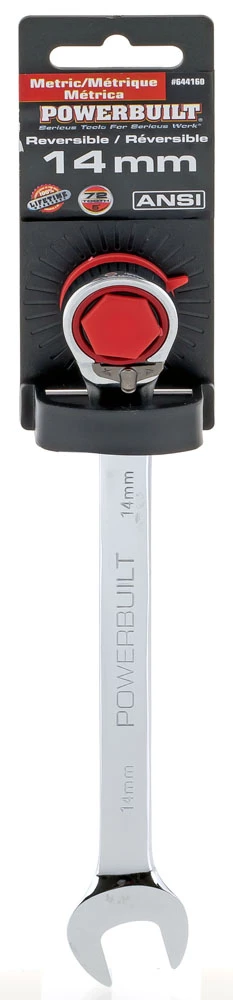 Best Sale ✔️ Powerbuilt Powerbuilt 14mm Reversible Ratchet 🔧 Wrench - 644160 - 644160 ❤️