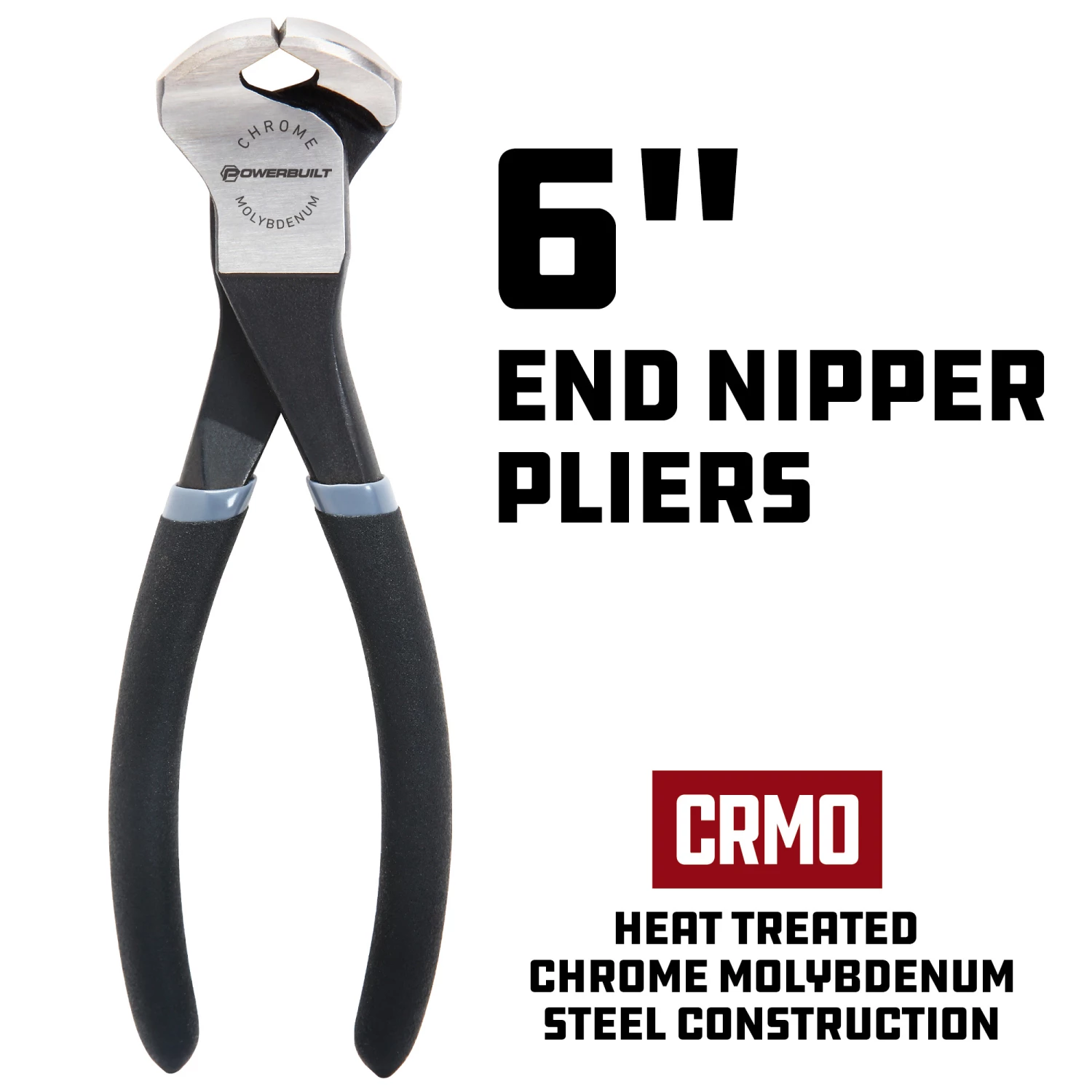 Hot Sale ๐ Powerbuilt 6 Inch Pro Tech End Nipper Pliers - 645030 ๐งจ - Image 2