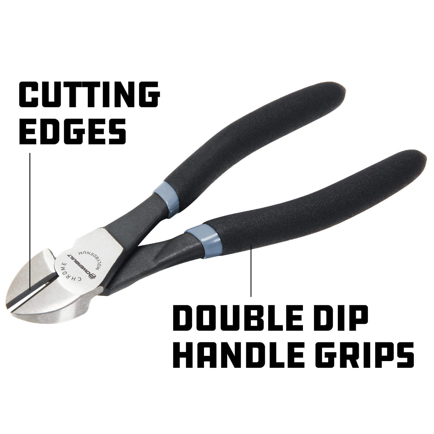 Outlet ๐ Powerbuilt 6 Inch Pro Tech Diagonal Pliers - 645032 โ - Image 4