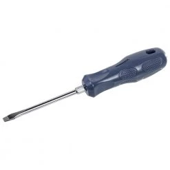 Discount ✨ Powerbuilt 1/4 x 4 Inch Slotted Screwdriver with Acetate Handle - 646117 ⌛