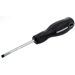 Wholesale 🎉 Powerbuilt 3/16 x 3 Inch Slotted Screwdriver with Double Injection Handle - 646131 ❤️