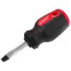 New ❤️ Powerbuilt 1/4 Inch Slotted Screwdriver with Double Injection Handle - 646170 ⌛