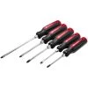 Best reviews of 🔔 Powerbuilt 5 Piece Screwdriver Set with Double Injection Handles - 646181 ⌛