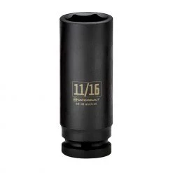 Budget 🤩 Powerbuilt 3/8 in. Drive x 11/16 in. 6 Point Deep Well Impact Socket - 647144 ✔️