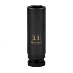 Top 10 ๐ฅ Powerbuilt 3/8 in. Drive x 13 mm 6 Point Deep Well Impact Socket - 647147 ๐