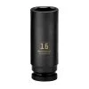 Cheapest 🎉 Powerbuilt 3/8 in. Drive x 16 mm 6 Point Deep Well Impact Socket - 647150 ❤️