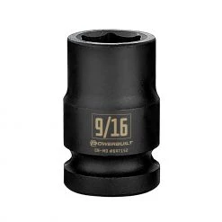 Best deal 🧨 Powerbuilt 1/2 Inch Drive x 9/16 Inch 6 Point Impact Socket - 647152 🎁