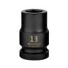 Wholesale 😍 Powerbuilt 1/2 Inch Drive x 13 MM 6 Point Impact Socket - 647160 😉