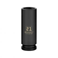 Outlet 🎁 Powerbuilt 1/2 Inch Drive x 21 MM 6 Point Deep Impact Socket - 647189 🧨
