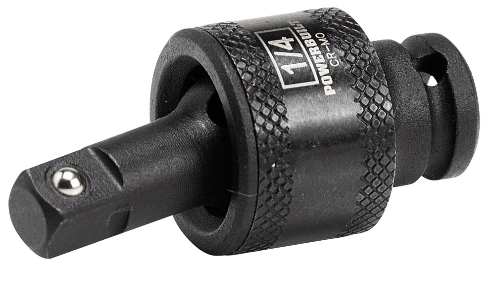 Flash Sale โค๏ธ Powerbuilt 1/4-inch Drive Impact Universal Joint Chromoly Steel Black Phosphate โ