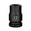 Discount 😀 Powerbuilt 3/8 in. Drive x 13 mm 6 Point Impact Socket 13mm - 647252 ✨